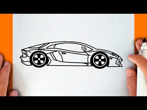 HOW TO DRAW A LAMBORGHINI